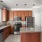 open kitchen with island